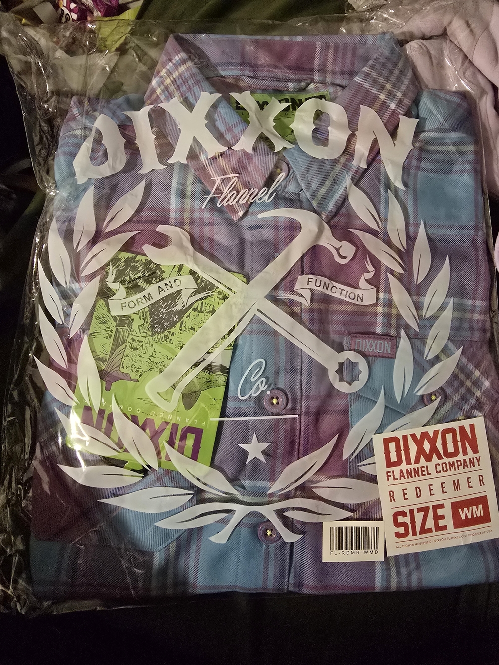 DIXXON Redeemer Flannel Womens Medium Brand New